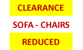 Sofas - Chairs Clearance 